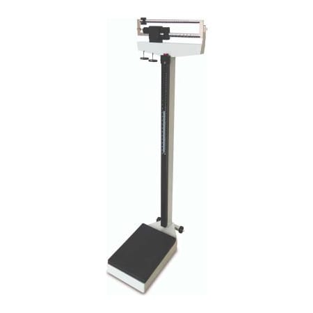 Rice Lake Weighing Systems Rice Lake RL-MPS-40 Mechanical Physician Scale with Height Rod, 490 lb x 4 oz 185289